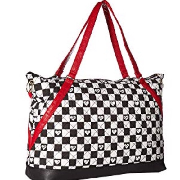 Betsey Johnson Weekender Travel Tote Bag NWT - Picture 2 of 7